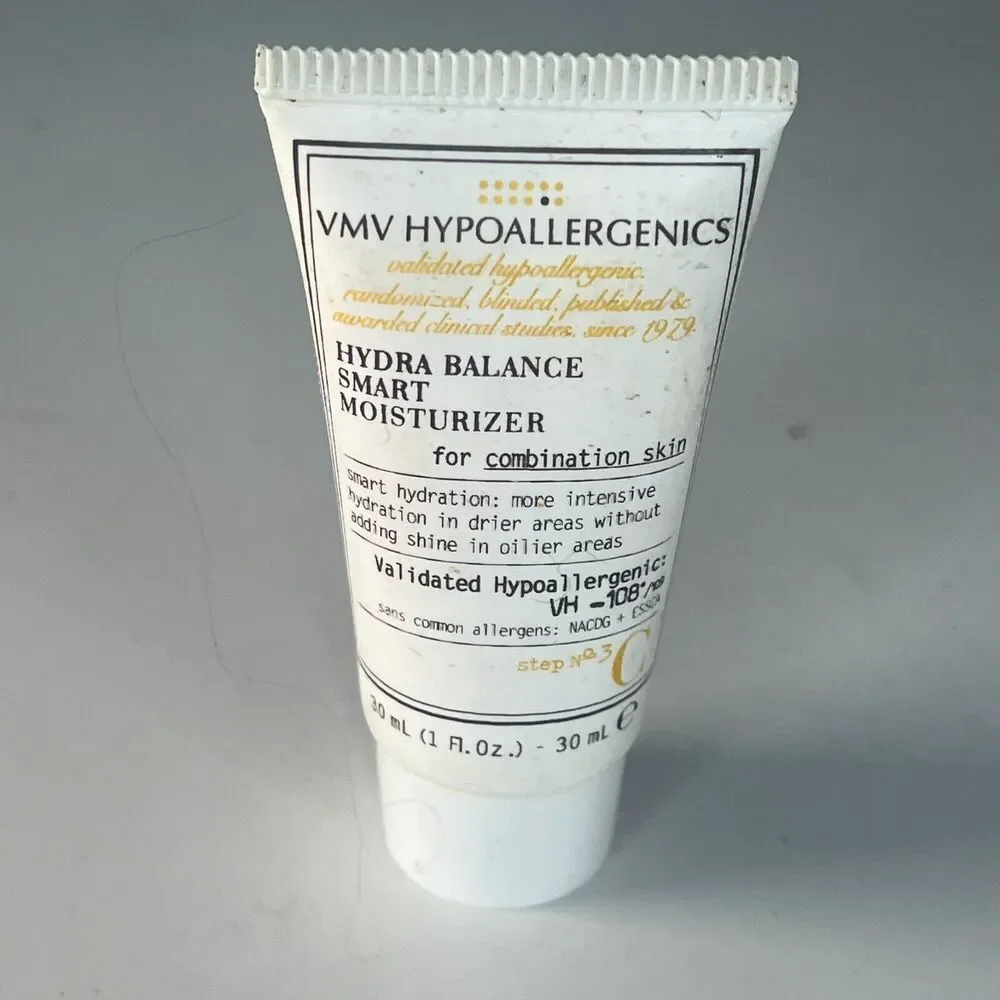 VMV Hypoallergenics Hydra Balance Smart Moisturizer Travel 1 fl oz 30ml New